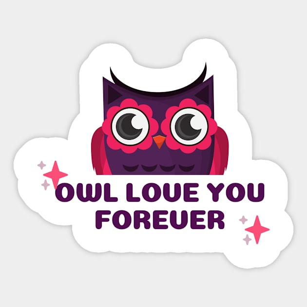 Owl love you forever Sticker by Truly